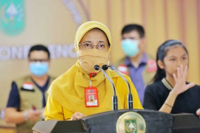 Kadiskes Riau, Mimi Yuliani Nazir, Senin (7/12/2020).
